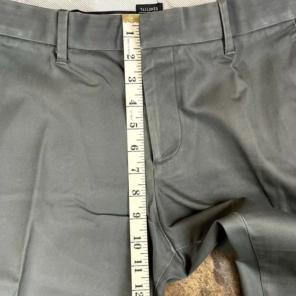Gap Men’s Khakis Tailored Slim Fit Gray Pants 32x32